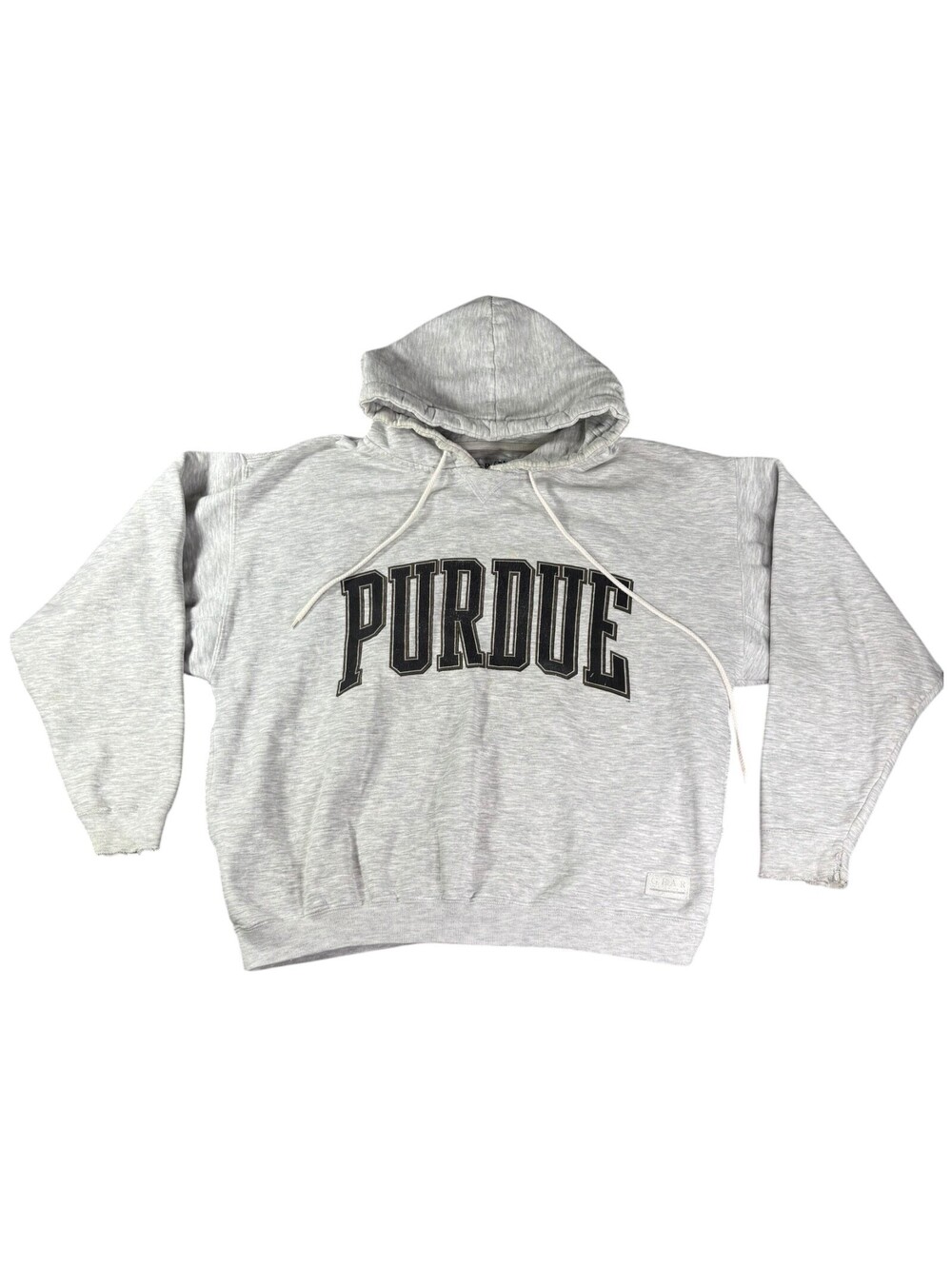 Vintage Gear For Sports Purdue University Hoodie‎ Gray Big Cotton Mens Medium